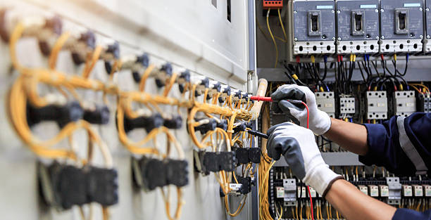Professional Electrician technician working in Greensboro, MD